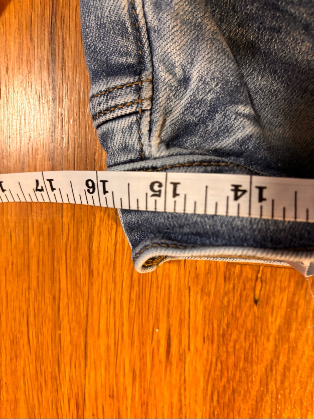 Light Blue Crop Jeans for Women - Casual Wide Leg - Picture 6 of 8